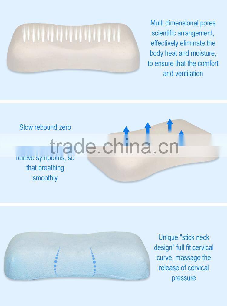 nature latex pillow/ good quality latex pillow CE certificate