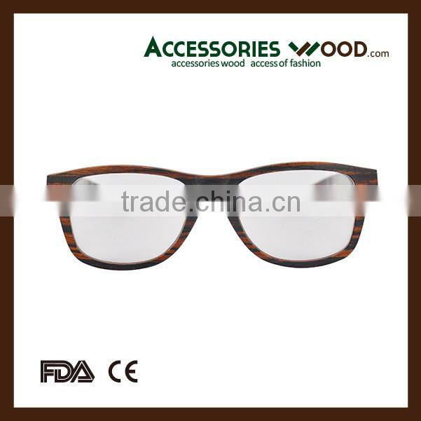 Popular Wooden optical reading glasses optical eyewear for opticas