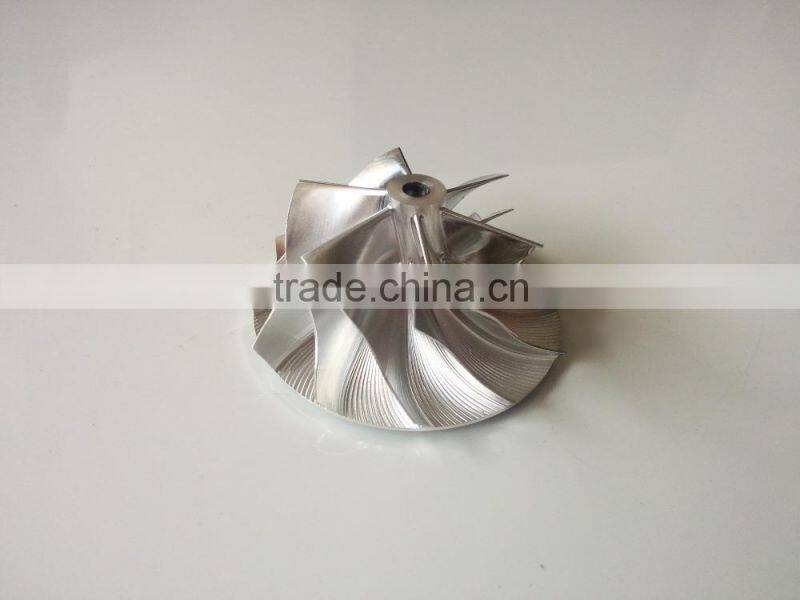 T61Billet Compressor Wheel impeller blade 409033-0013 409318-0008 Fit turbo/chra 465196-0002 465984-0001 465584-0001