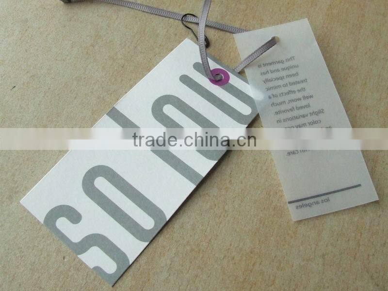 Cloth custom brand hang tag