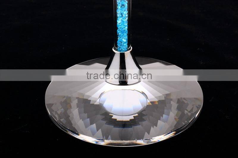 2015 new design crytal goblet matini with crystal stem for wedding for party for dinner for drinking item no.OH13218