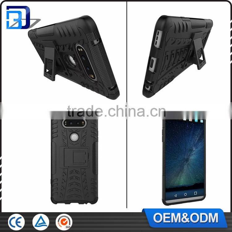 Low Price China Mobile Phone Accessories For LG V20 TPU+PC Kickstand Hybrid Armor Case Paypal Accept