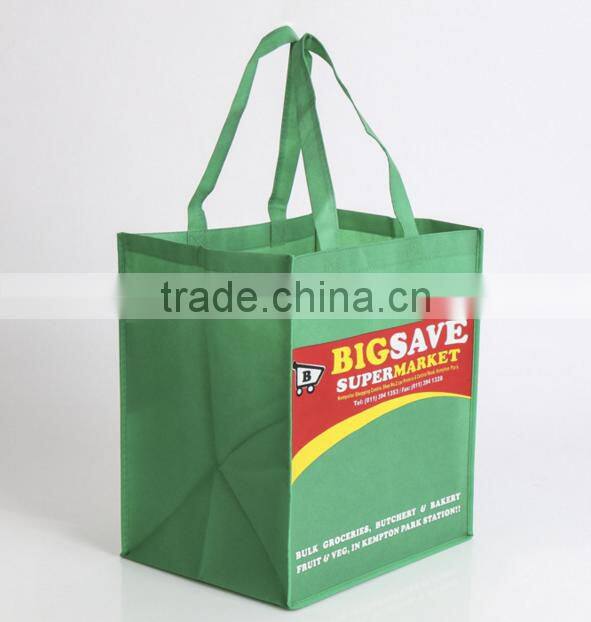 Promote Green Ideas Personalized Shopper Totes Grocery Tote Bag Reusable Bags Wholesale