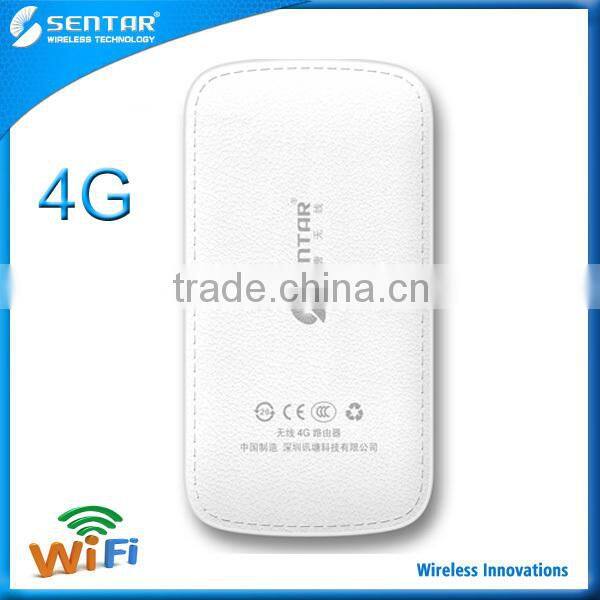 Portable 4G Lte Wireless Router with Sim Card Slot and PowerBank Function