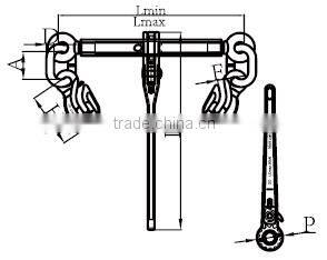 G100 RATCHET TYP LOAD BINDER