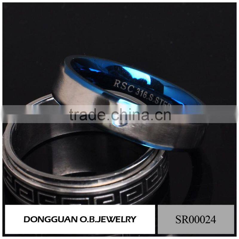 Stainless Steel Mens Ring /Fashion Gay Men Ring Jewelry