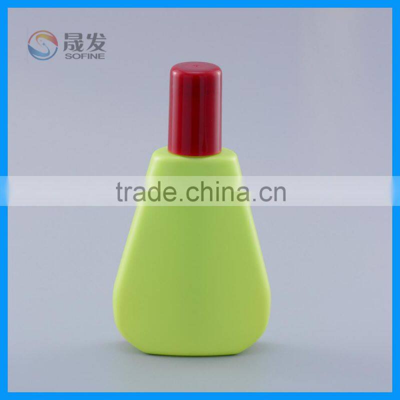 Empty plastic bottle for hand lotion