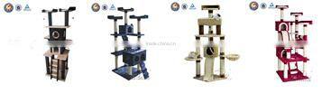 New Design Cheap Cat Climbers & Pet Tree House & Cat Scratcher Tree Mast