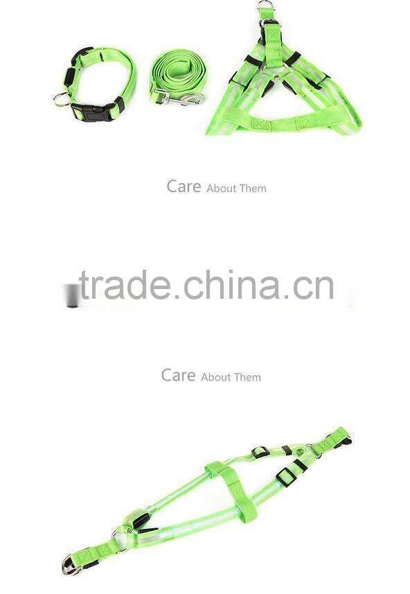 In stock reflective strap Dog Leashes
