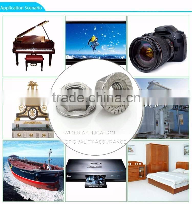 China hot sale competitive price flange nut