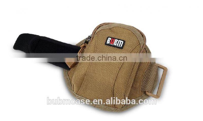 Khaki Running Sport Armband Recreational Runner Wrist Bag for 4.3" Gym Mobile Phone Arm Holder for Iphone 5s Galaxy S4 HTC ONE