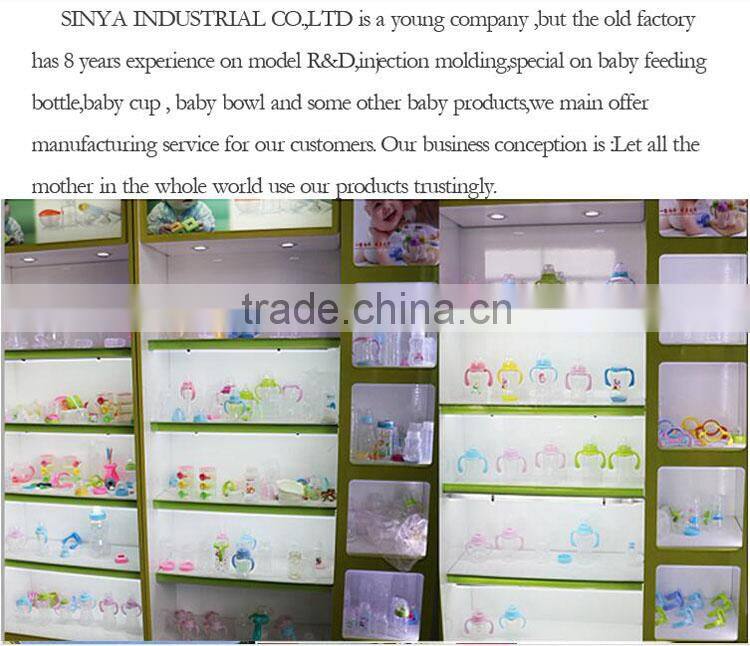 New design non-toxic plastic heat-resistance baby feeding bowl set