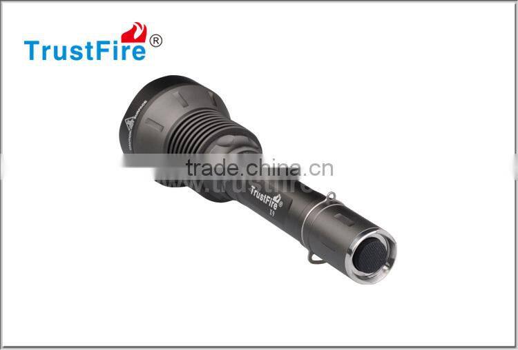 Waterproof searchlight 1000LM TrustFire X9 aluminum Police XML T6 led emergency flashlight,5 modes rechargeable flashlight