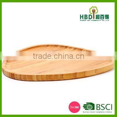 2016 New Design Cheap Wood Bamboo Serving Tray
