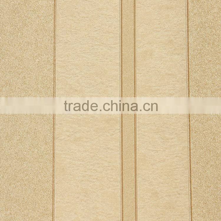 Black and gold wallpaper wide striped wall paper wallpaper in Italian