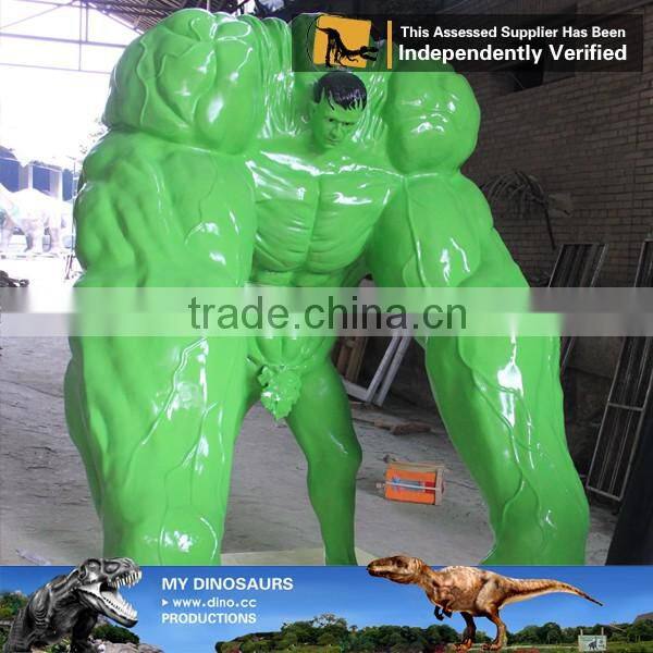 MY Dino-C054 Life size fiberglass hulk statue