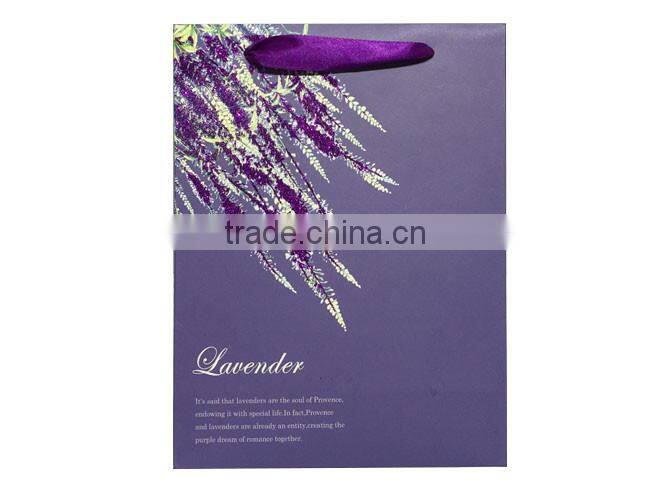 Hot Selling Romantic Design Paper Gift Bags With Handles