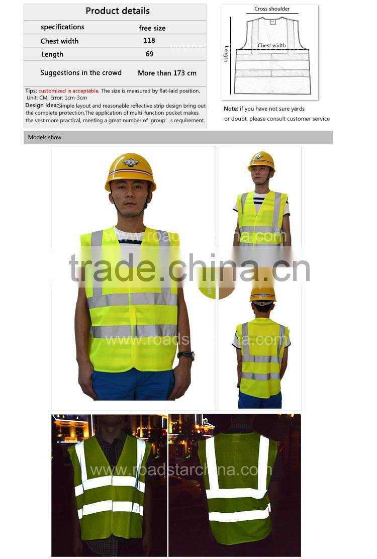 chalecos reflectantes amarillos