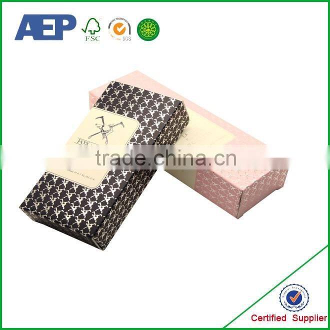 Handmade hard paper seasonal cute gift box cosmetic box