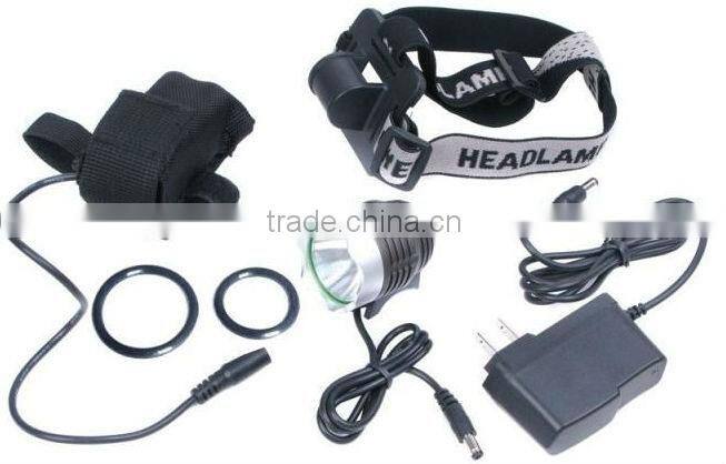 Li-ion battery 4.4Ah xml t6 led headlamp