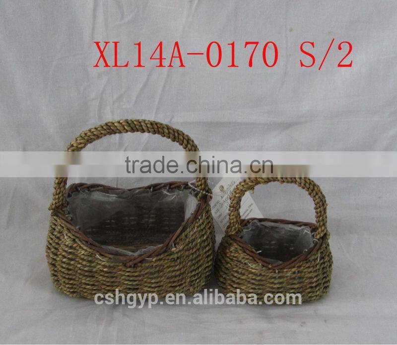 Beautiful grass basket