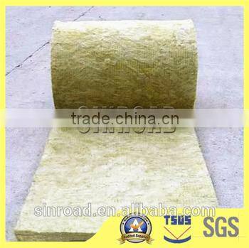 Waterproof Thermal Insulation Material Rock Wool Blanket / Roll / Felt / Tape