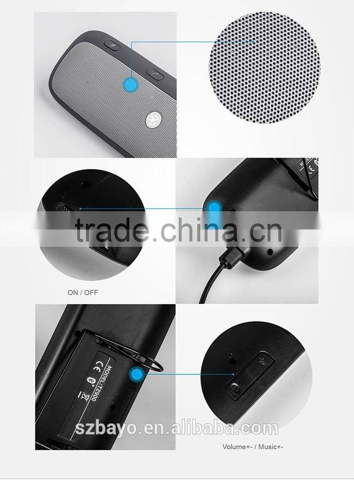 TZ900 Portable Smartphone Best Buddy Sunvisor Car Kit Bluetooth TZ900 Wireless Audio Music Speakerphone