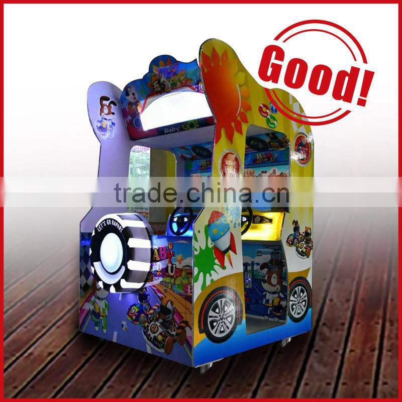 indoor amusement park game machine racing car coin operated racing game machine Kids racing Game