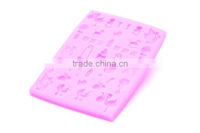 rectangular shape silicone fondant mold cake mold rectangular fondant mold