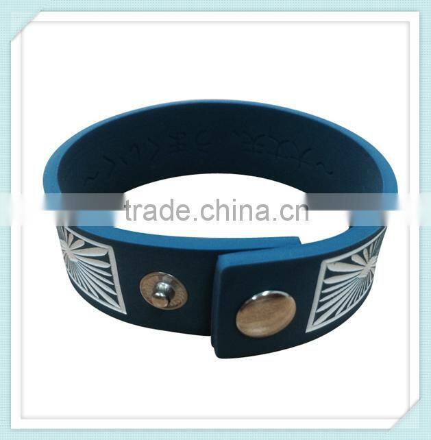 fashion bracelet custom adjustable rubber band bracelet maker