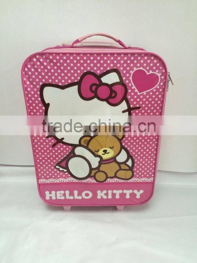 Fashionable Trolley Bag Kid Trolly Case for Children use