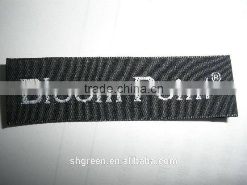 straight cut stitch weaving garment patch