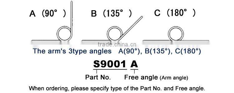 Durable and Japanese adjustable torsion springs for research , another spring also available
