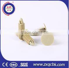 Zhixia hot sell envieonmental auto bumper fastener plastic clips
