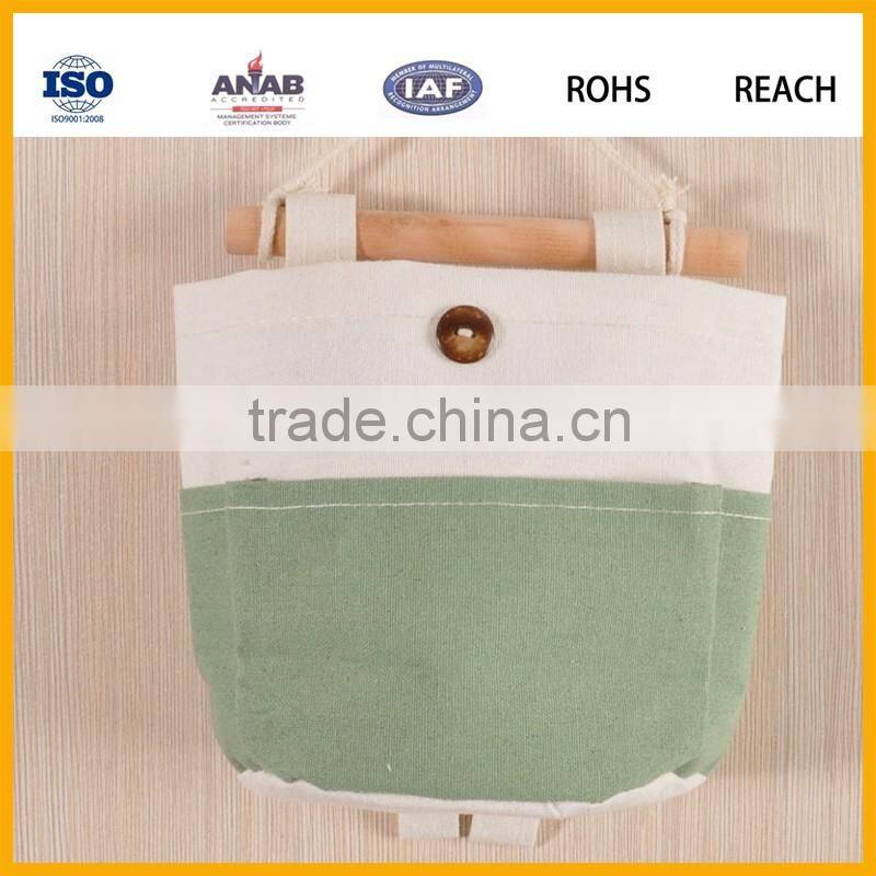 Wall Hanging Fabric Storage Bag, Magazine Holder, Storage Organizer