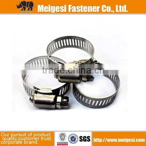Supply good quality high strength stainless steel or carbon steel standard hose clamp