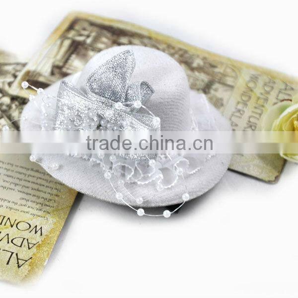 wedding accessory White feather rose hairpins