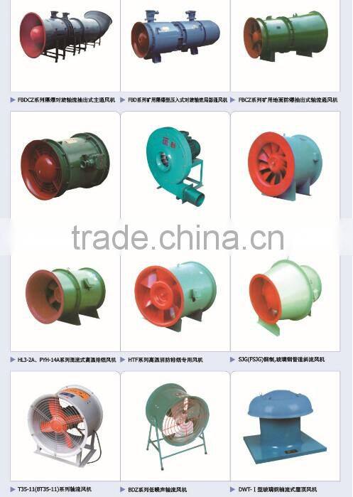 FBDCZ Series Mining Disrotatory Explosion Proof ventilator