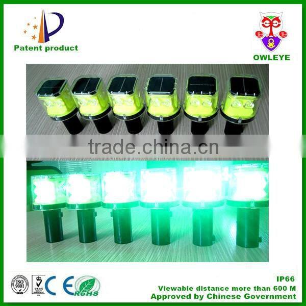 synchronous flash solar beacon warning light receive Japan JJY60 radio signal