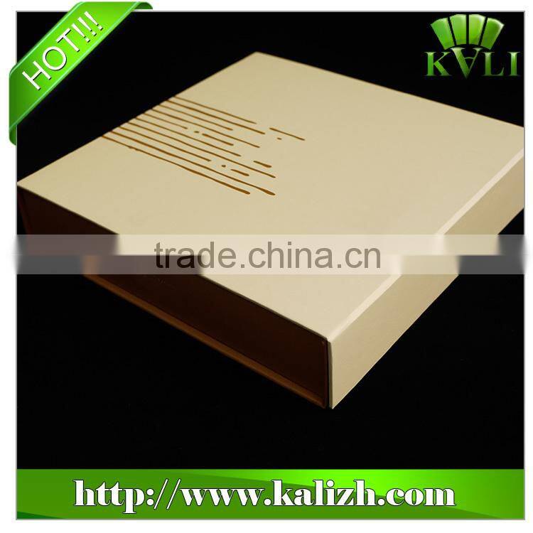 empty tea packaging box made in china