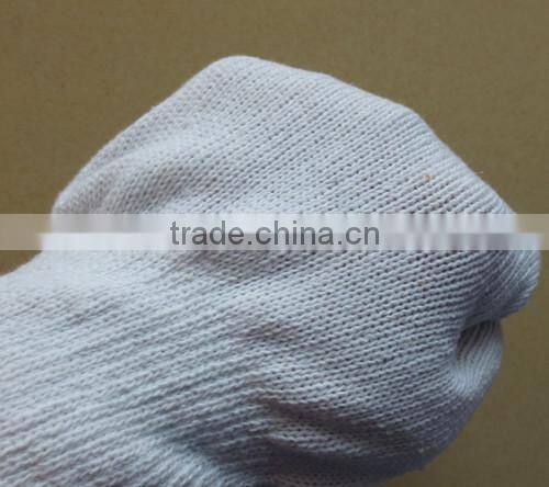 BSSAFETY Polyester or cotton knitted PVC dotted slip resistant safety work glove from China supplier