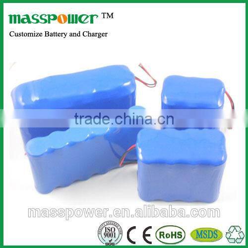 Latest Electrical Technology Hotselling 29.6V 10Ah (8S4P) lithium battery pack