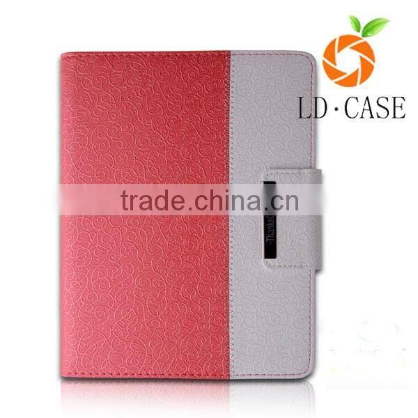 factory wholesale 360 Degree Smart Slim Leather Tablet Cover Case For Ipad with auto mangent