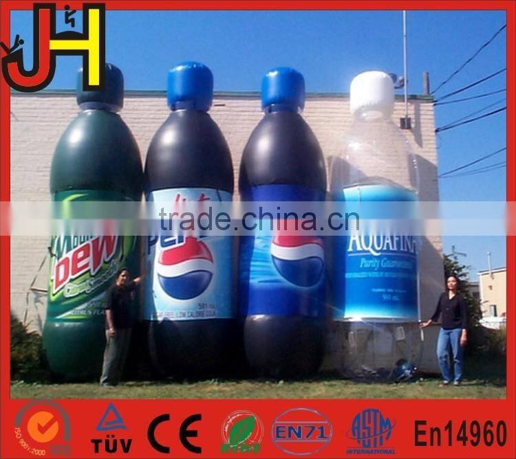 Advertising Giant Inflatable Bottle For Promotion, Cheap Inflatable Cans