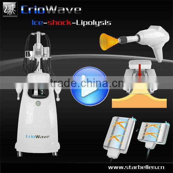Beauty RF criolipolisis equipment Cyclone Shape
