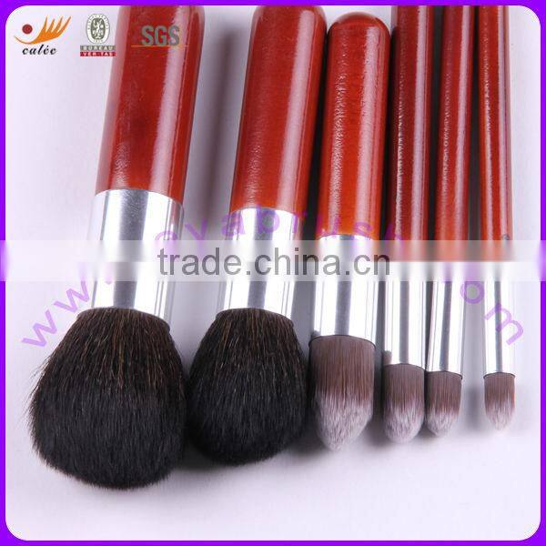 6 Pcs mini cosmetic brush set for wholesale