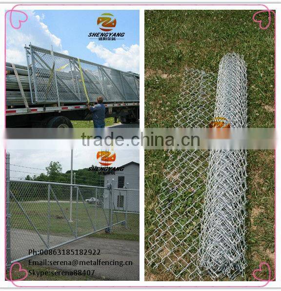 china chain link fence panels sale