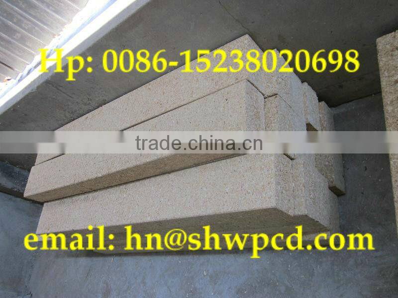 Sawdust hot press machine/pallet block production line