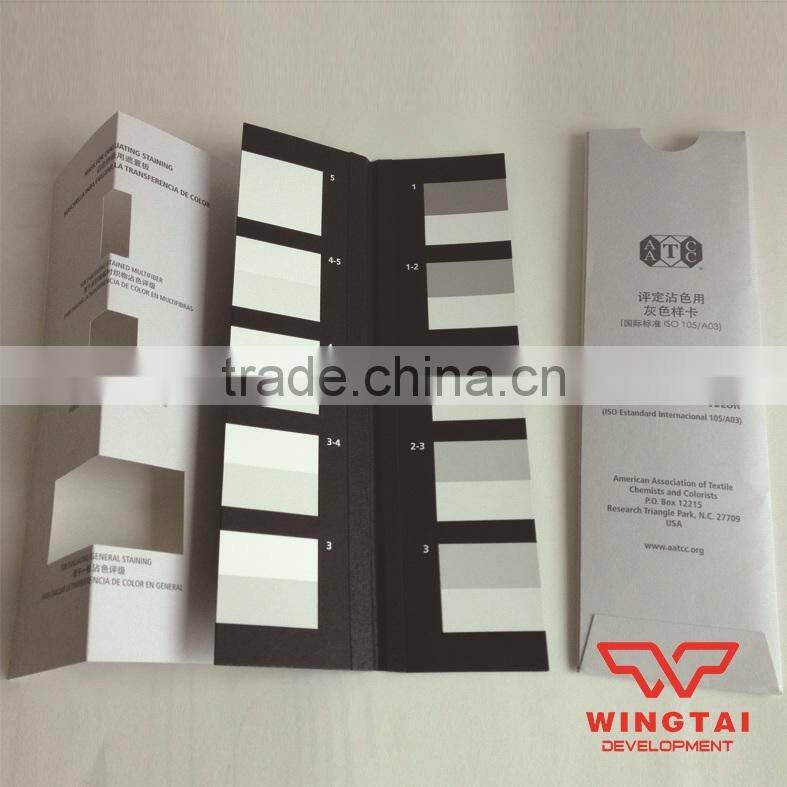 AATCC A03 Gray Scale Color Guide Color Staining