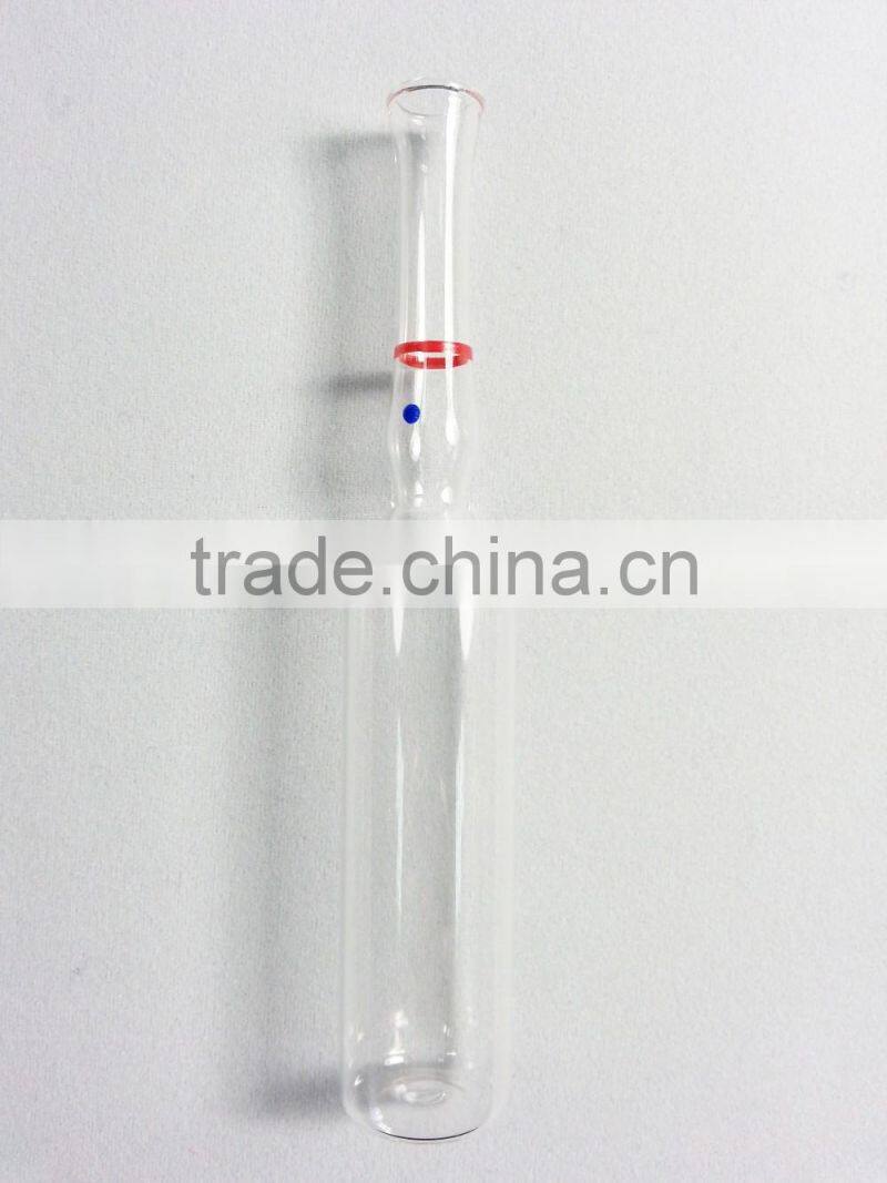 Glass ampules for injection 15ml clear blue dot red ring form C glass ampoules
